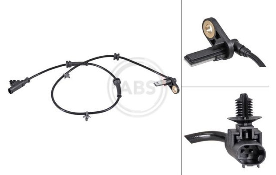 Sensor, wheel speed 30728 ABS, Image 3