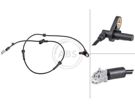 Sensor, wheel speed 30729 ABS