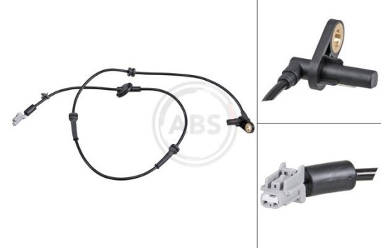 Sensor, wheel speed 30729 ABS