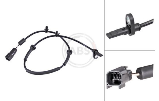 Sensor, wheel speed 30799 ABS