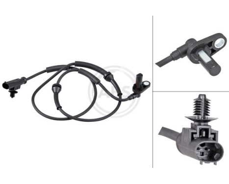 Sensor, wheel speed 30806 ABS