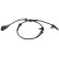 Sensor, wheel speed 30858 ABS