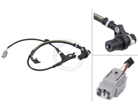 Sensor, wheel speed 31450 ABS, Image 2