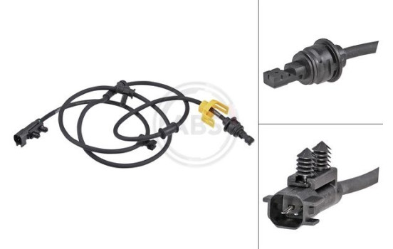 Sensor, wheel speed 31506 ABS