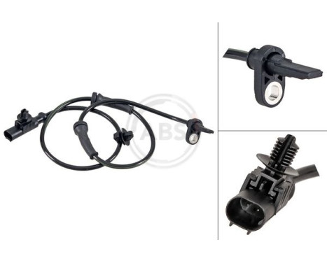 Sensor, wheel speed 31526 ABS