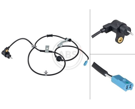 Sensor, wheel speed 31572 ABS