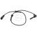 Sensor, wheel speed 31578 ABS