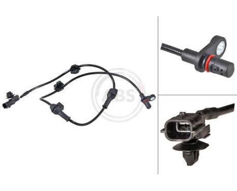Sensor, wheel speed 31581 ABS