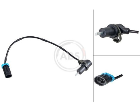 Sensor, wheel speed 31589 ABS