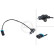 Sensor, wheel speed 31589 ABS
