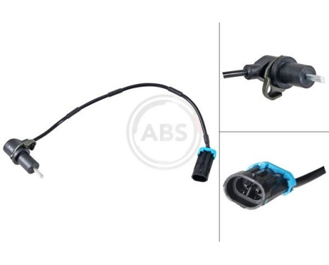 Sensor, wheel speed 31590 ABS
