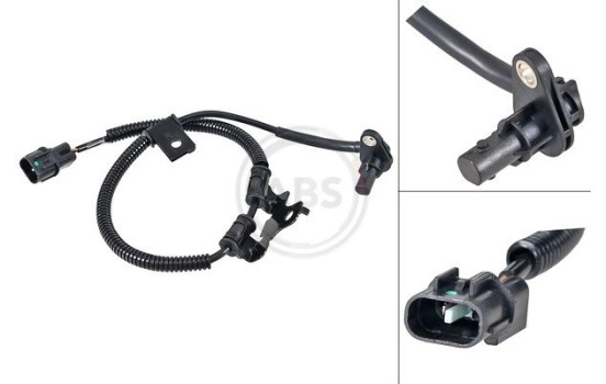 Sensor, wheel speed 31598 ABS