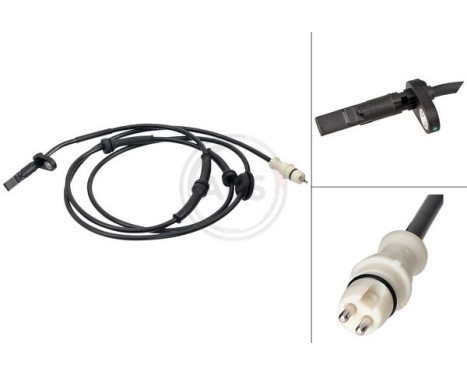 Sensor, wheel speed 31601 ABS