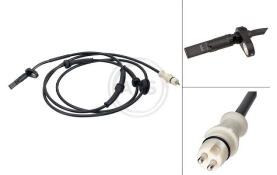 Sensor, wheel speed 31601 ABS