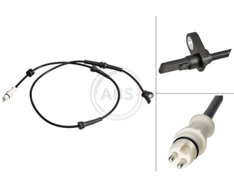 Sensor, wheel speed 31611 ABS