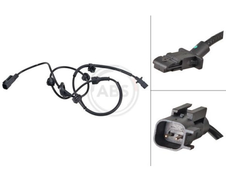 Sensor, wheel speed 31631 ABS