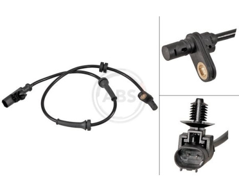 Sensor, wheel speed 31636 ABS