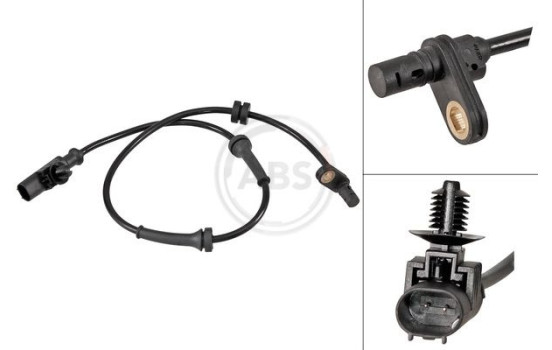 Sensor, wheel speed 31636 ABS