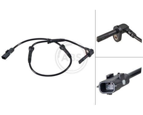 Sensor, wheel speed 31649 ABS