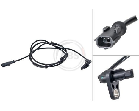 Sensor, wheel speed 31650 ABS