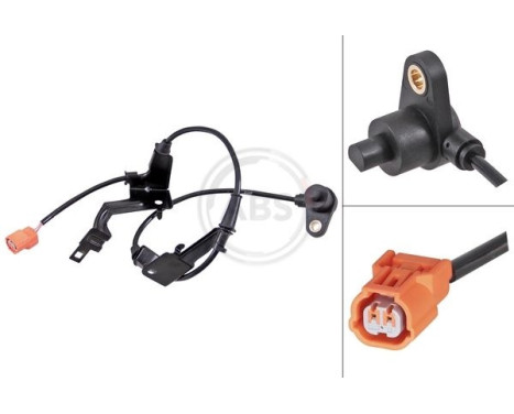 Sensor, wheel speed 31665 ABS