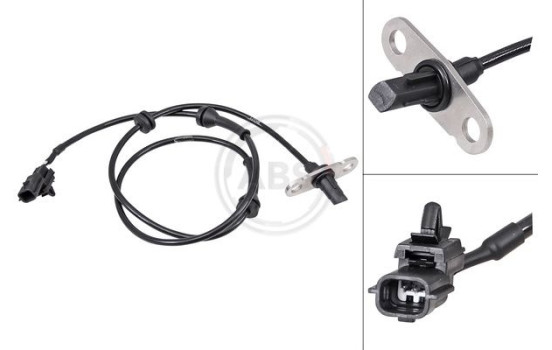 Sensor, wheel speed 31696 ABS
