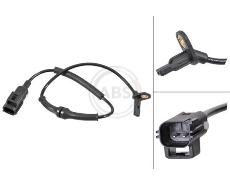 Sensor, wheel speed 31704 ABS
