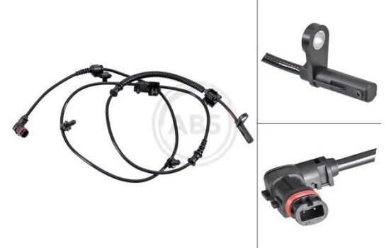 Sensor, wheel speed 31708 ABS