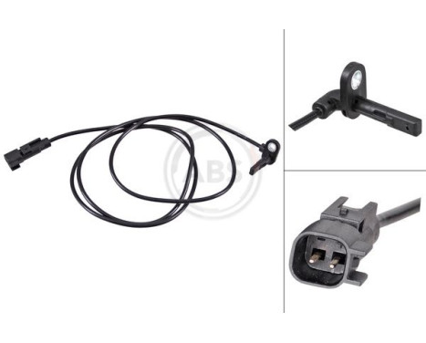 Sensor, wheel speed 31714 ABS