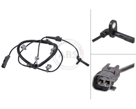 Sensor, wheel speed 31719 ABS