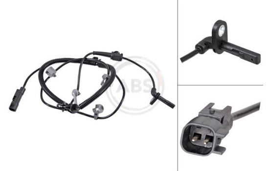 Sensor, wheel speed 31719 ABS
