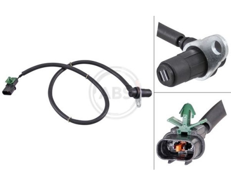Sensor, wheel speed 31728 ABS