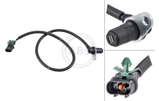Sensor, wheel speed 31728 ABS