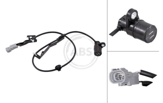 Sensor, wheel speed 31744 ABS
