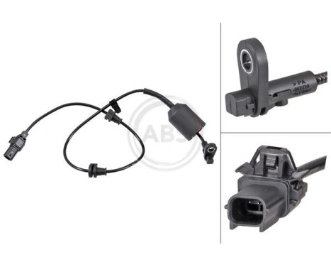 Sensor, wheel speed 31757 ABS