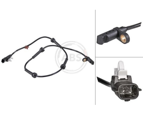 Sensor, wheel speed 31776 ABS