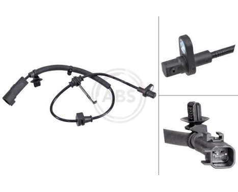Sensor, wheel speed 31784 ABS