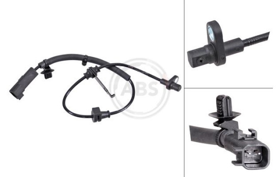 Sensor, wheel speed 31784 ABS