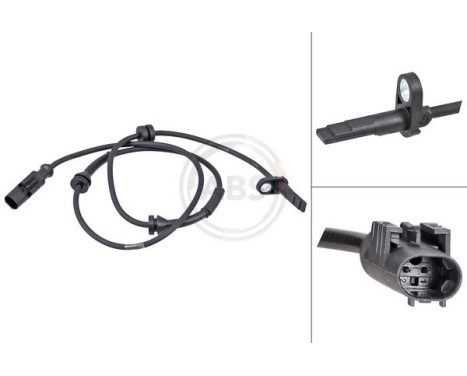 Sensor, wheel speed 31835 ABS