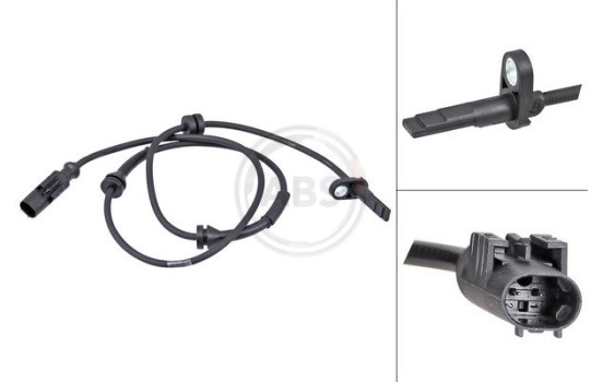 Sensor, wheel speed 31835 ABS