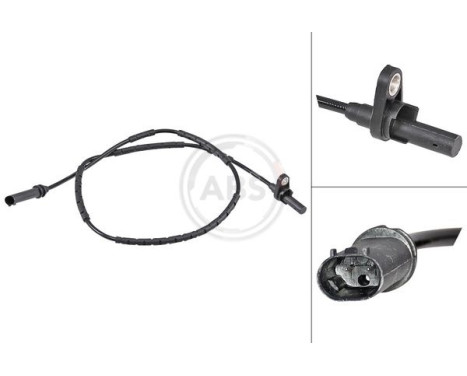 Sensor, wheel speed 31846 ABS