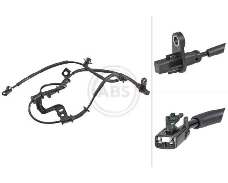 Sensor, wheel speed 31867 ABS