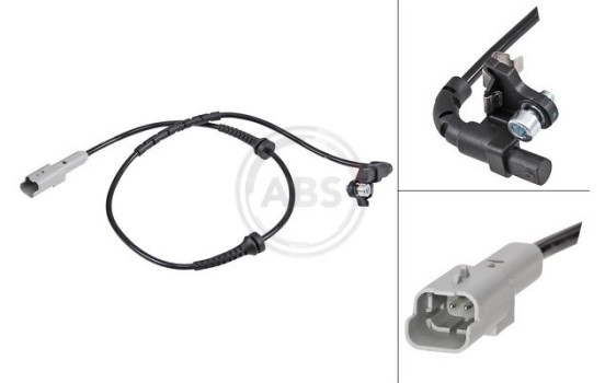 Sensor, wheel speed 31868 ABS