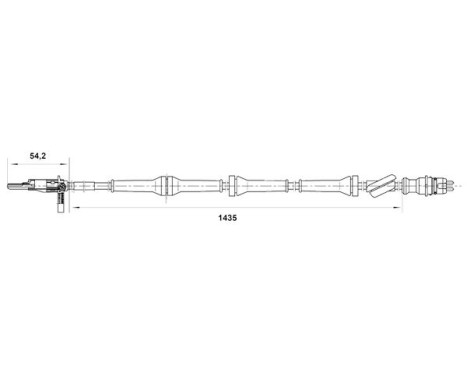 Sensor, wheel speed DF10 Bosch, Image 5