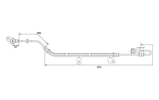 Sensor, wheel speed DF6 Bosch, Image 5