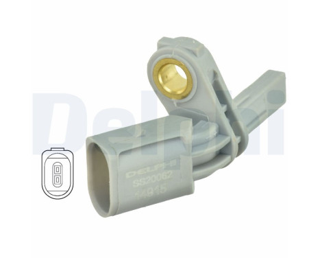 Sensor, wheel speed SS20062 Delphi, Image 3