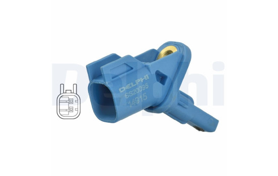 Sensor, wheel speed SS20095 Delphi, Image 2