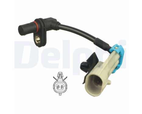 Sensor, wheel speed SS20317 Delphi, Image 2