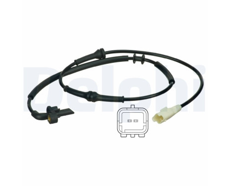 Sensor, wheel speed SS20348 Delphi