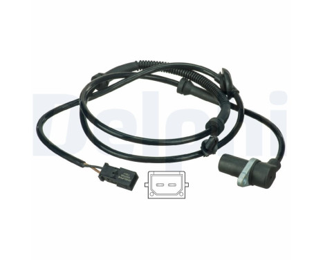 Sensor, wheel speed SS20406 Delphi, Image 2